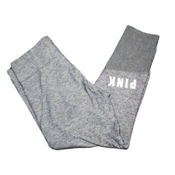 Pink Victoria's Secret  Pink Ultimate Moto Ankle Legging Gray yoga Size Medium - Picture 5 of 6